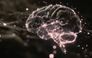 Illuminated brain showing neural pathways and neuroplasticity representing how trauma survivors can rewire shame responses through healing